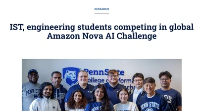 Penn State Team Lion-0xA Selected as Global Finalist in 2026 Amazon Nova AI Challenge featured image